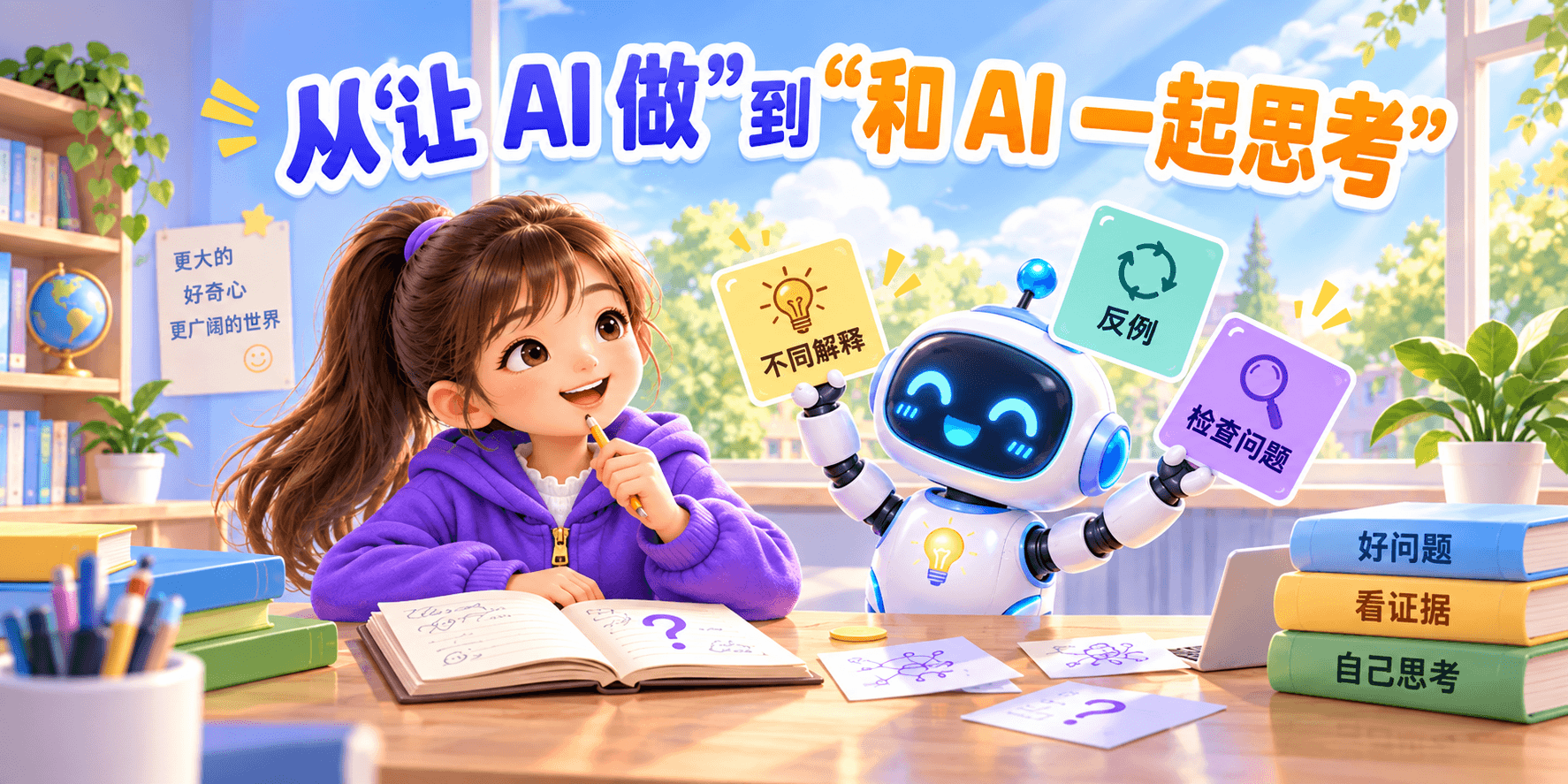 从“让 AI 做”到“和 AI 一起思考” Banner