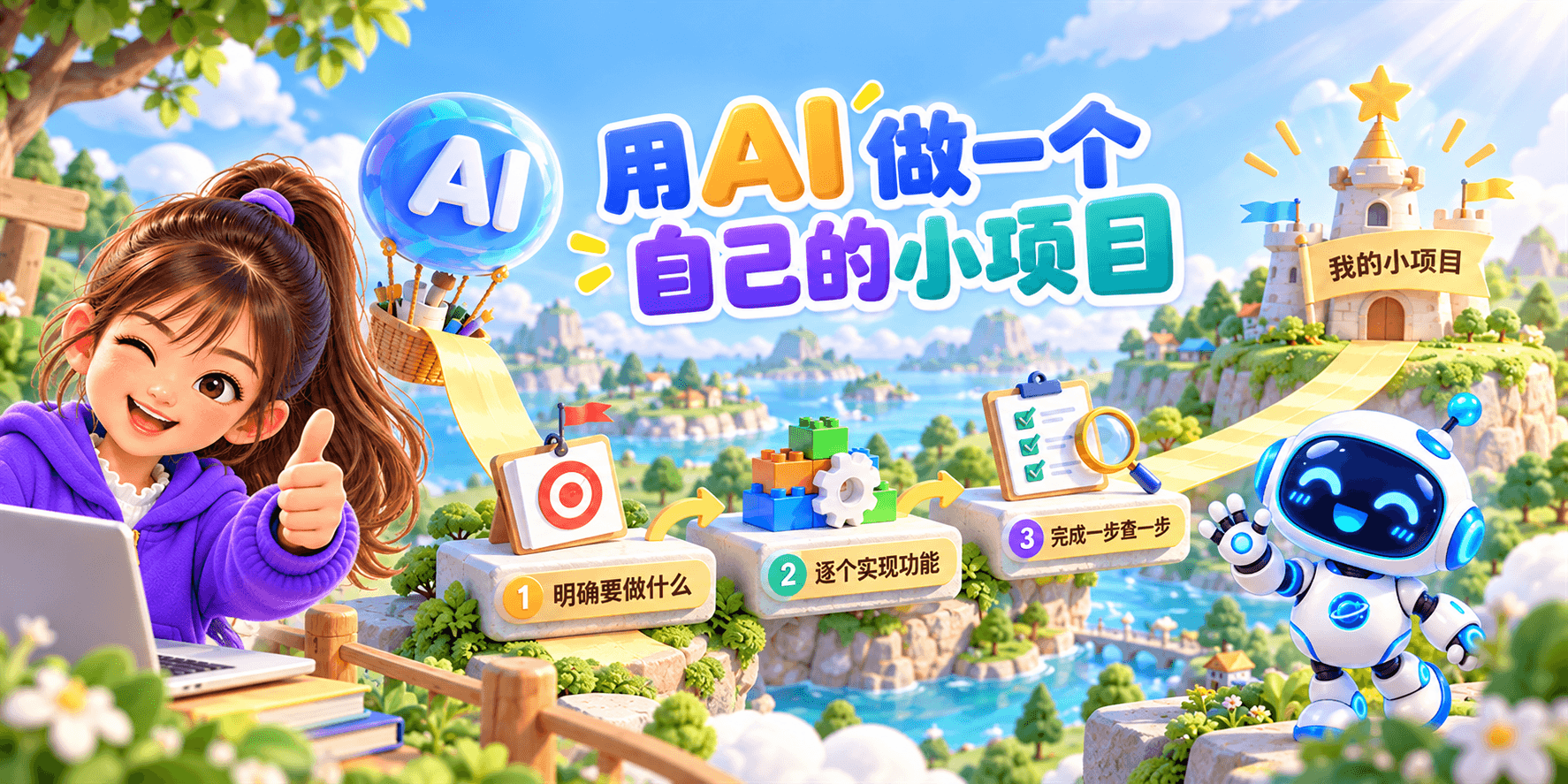 用 AI 做一个自己的小项目 Banner