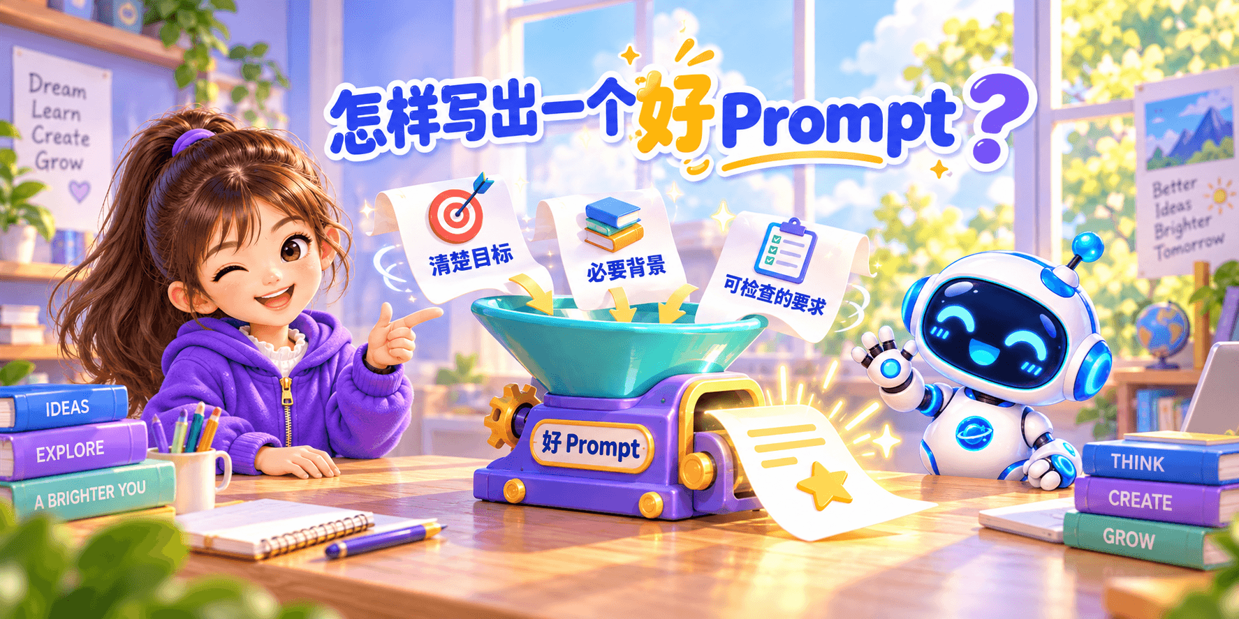 怎样写出一个好 Prompt？ Banner