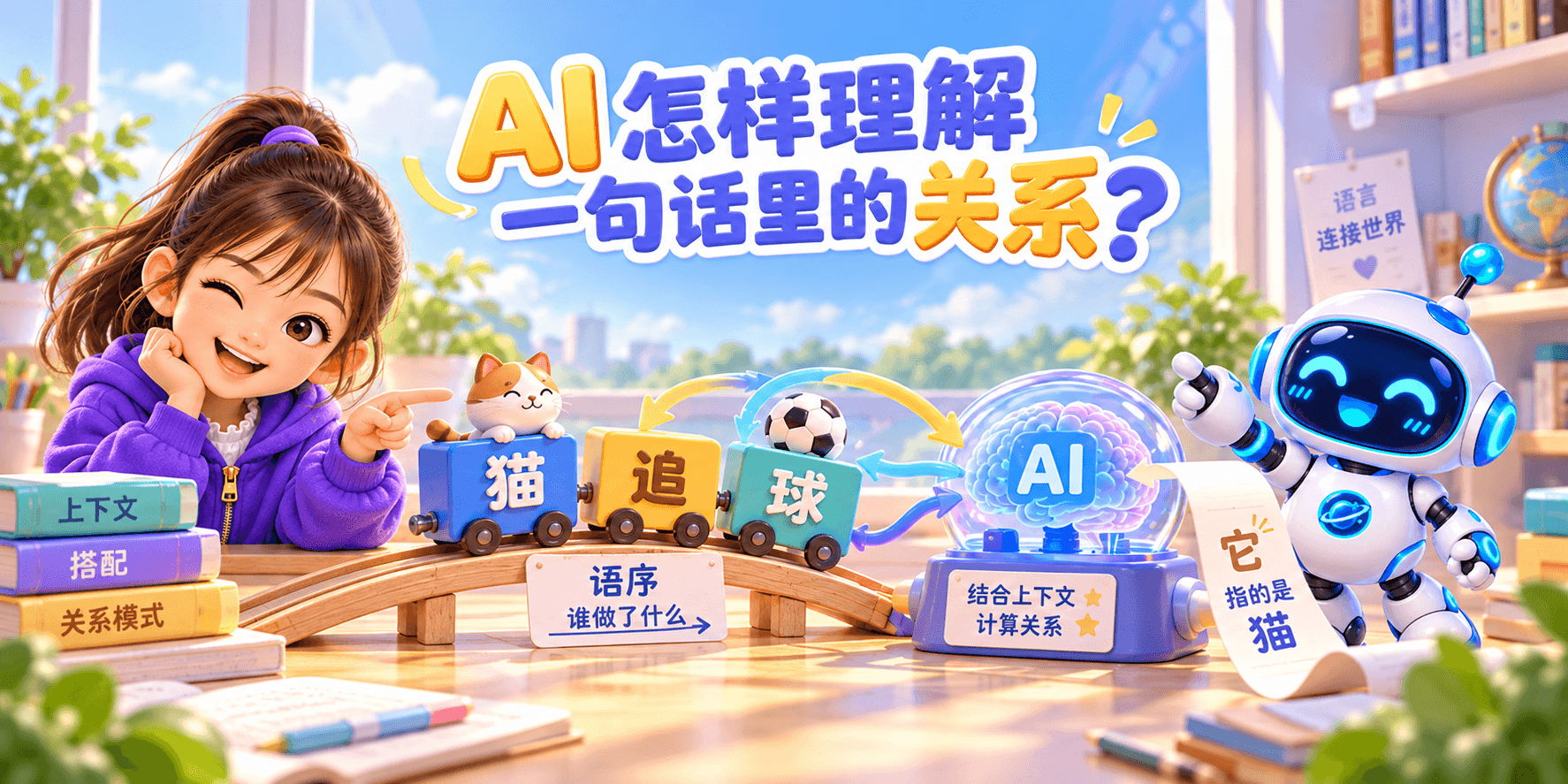 AI 怎样理解一句话里的关系？ Banner