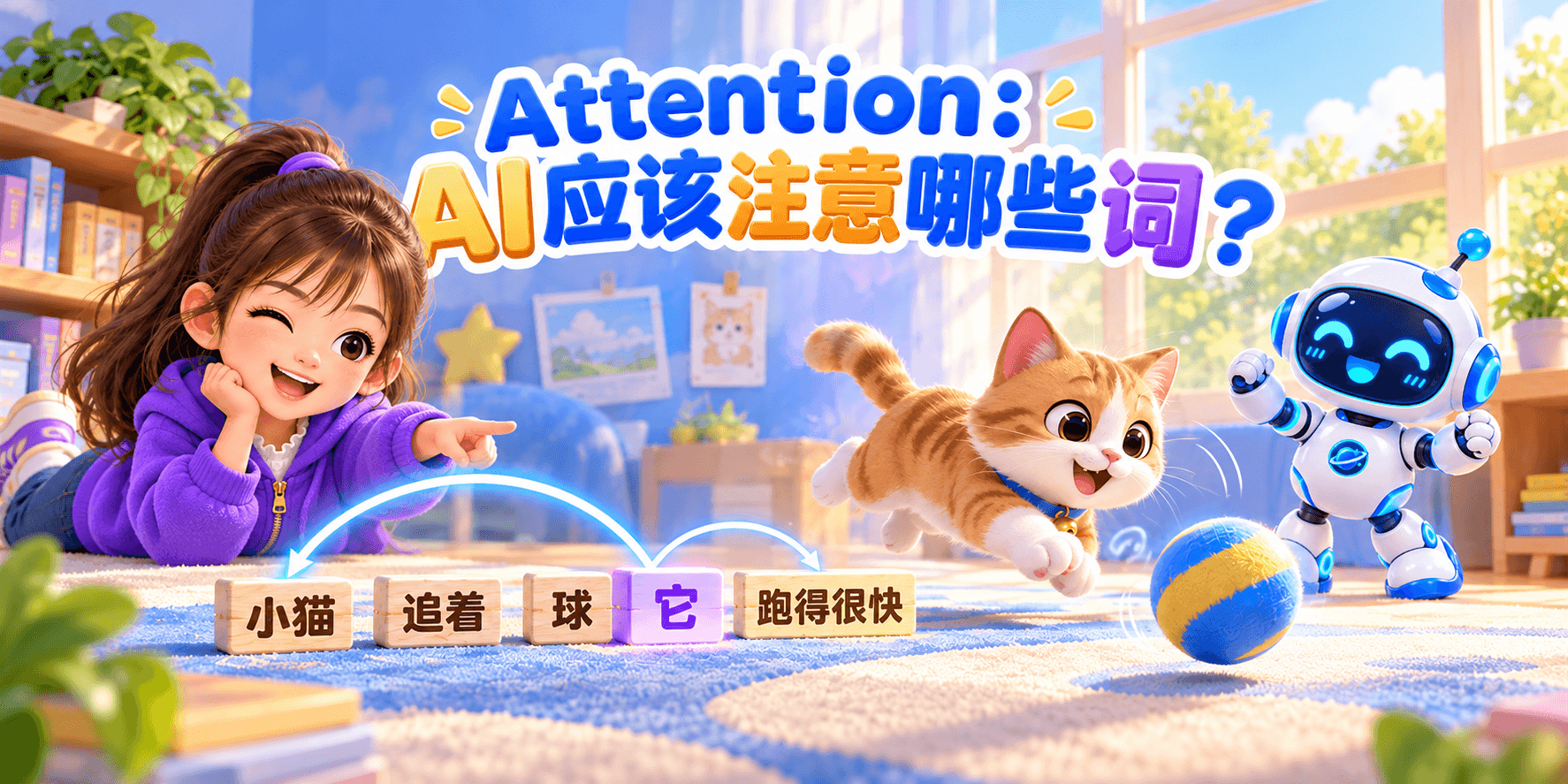 Attention：AI 应该注意哪些词？ Banner