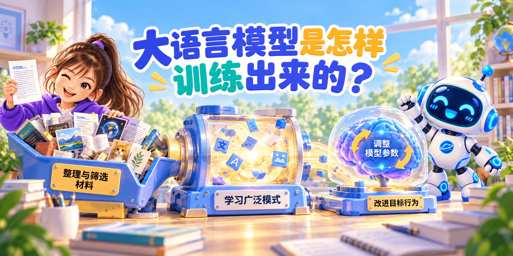 大语言模型是怎样训练出来的？ Banner