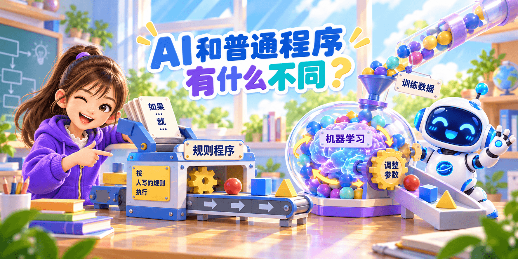 AI 和普通程序有什么不同？ Banner