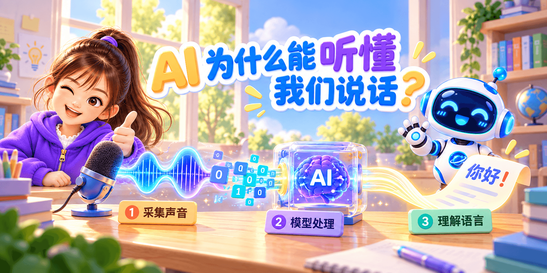 AI 为什么能听懂我们说话？ Banner