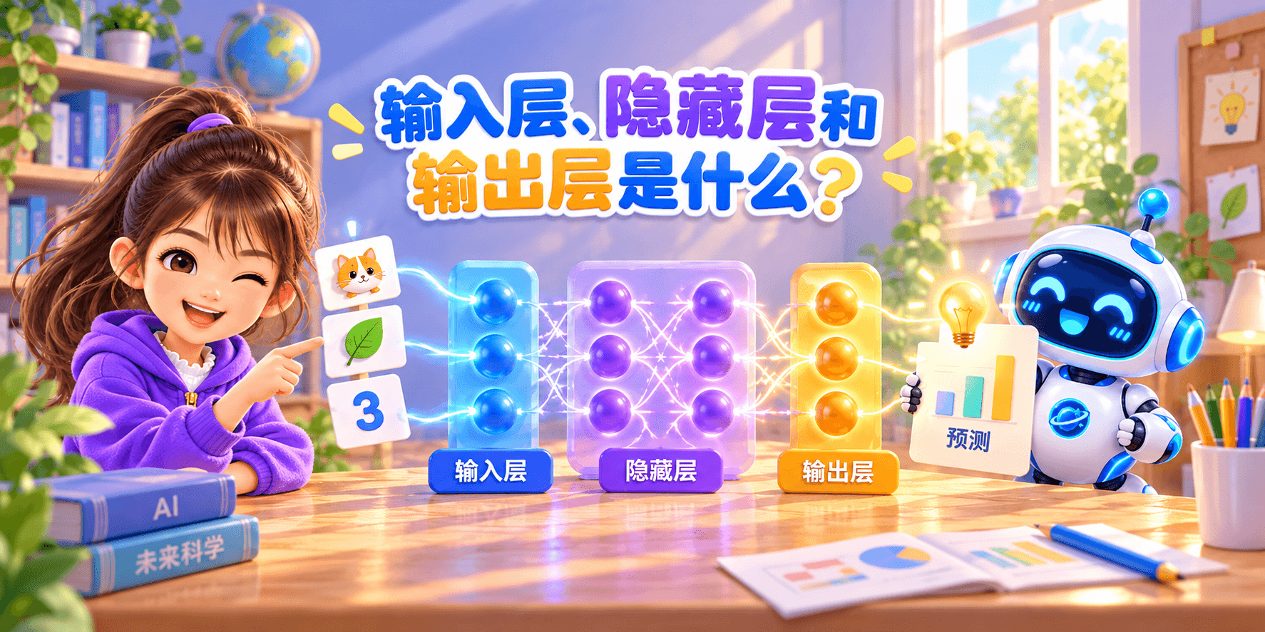 输入层、隐藏层和输出层是什么？ Banner