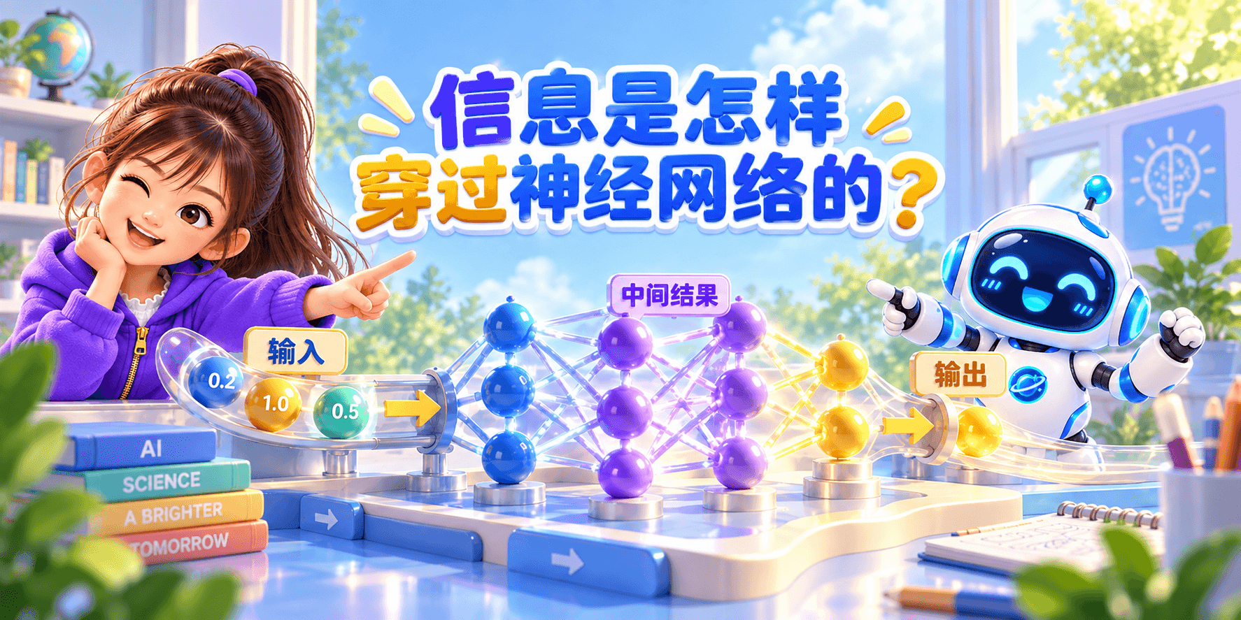信息是怎样穿过神经网络的？ Banner