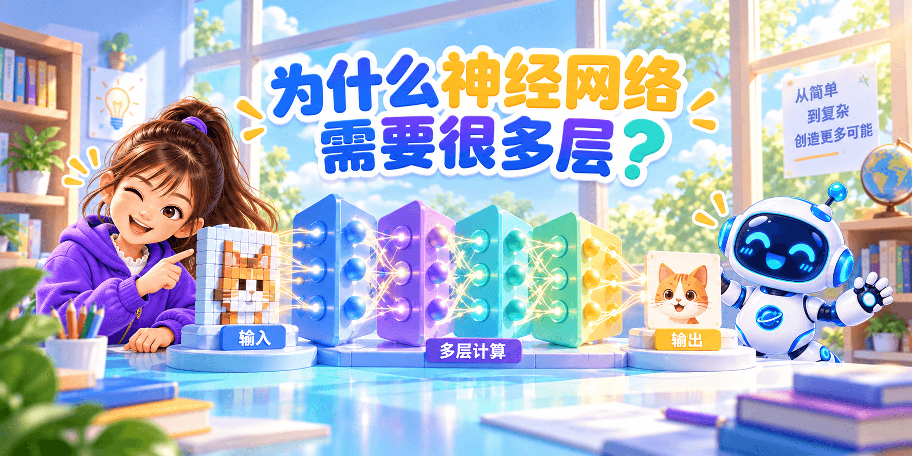 为什么神经网络需要很多层？ Banner