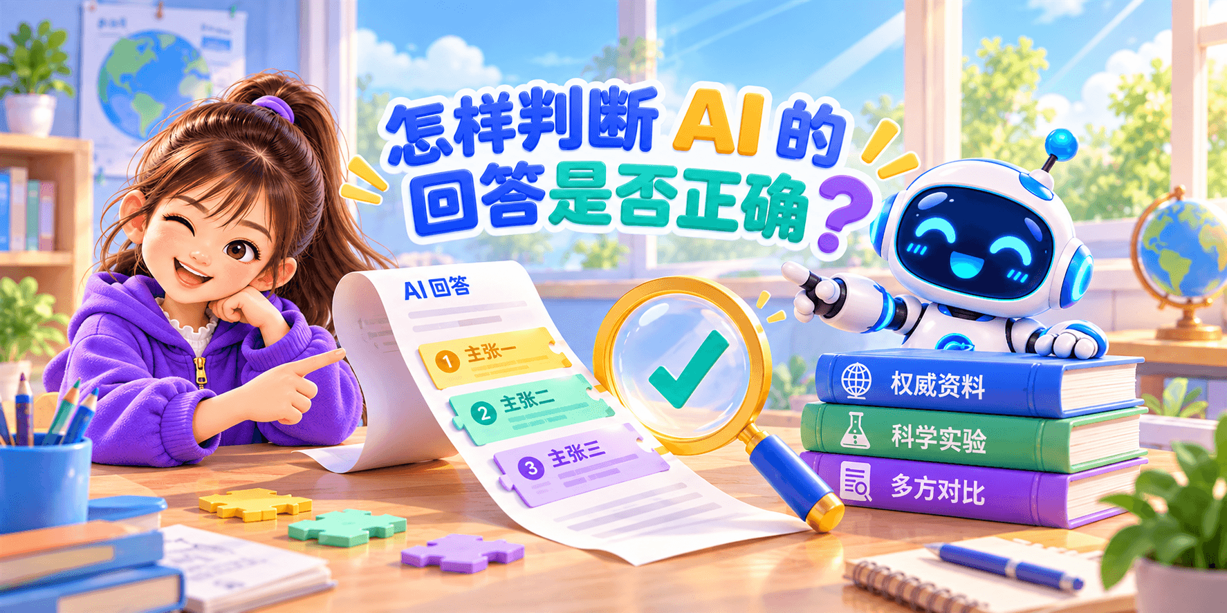 怎样判断 AI 的回答是否正确？ Banner