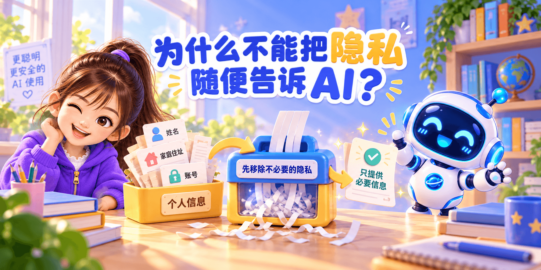 为什么不能把隐私随便告诉 AI？ Banner