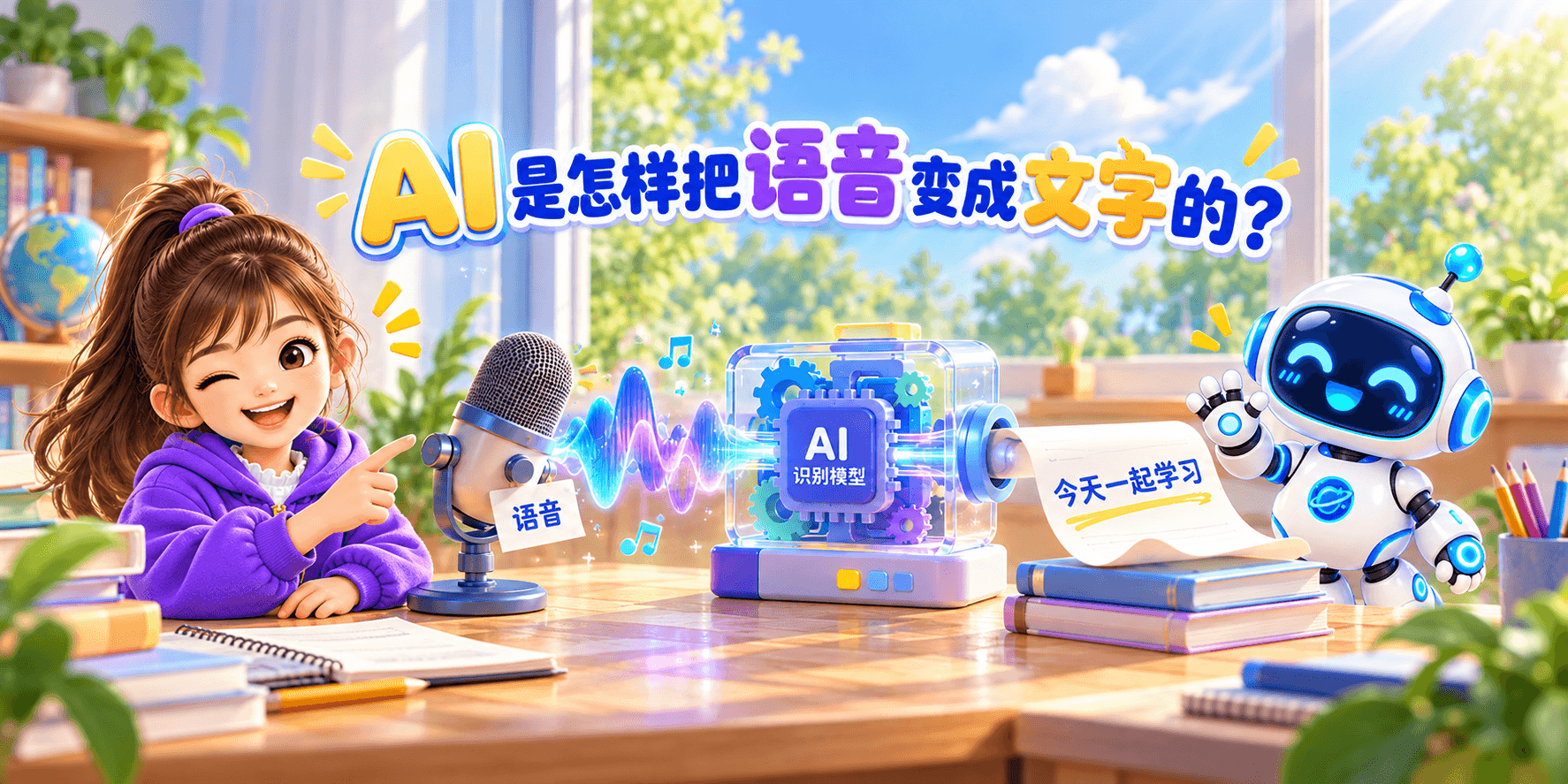 AI 是怎样把语音变成文字的？ Banner