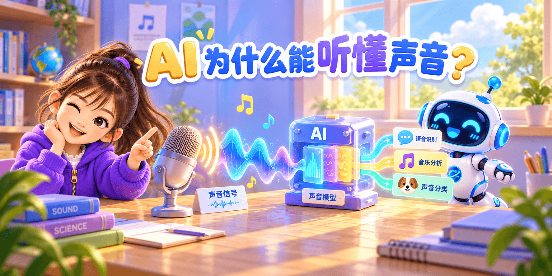 AI 为什么能听懂声音？ Banner