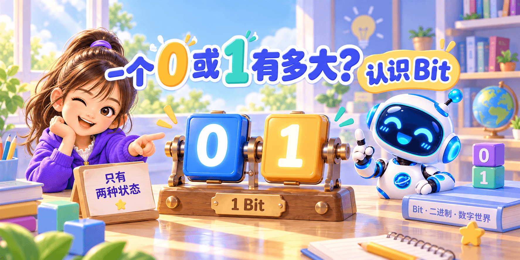 一个 0 或 1 有多大？认识 Bit Banner