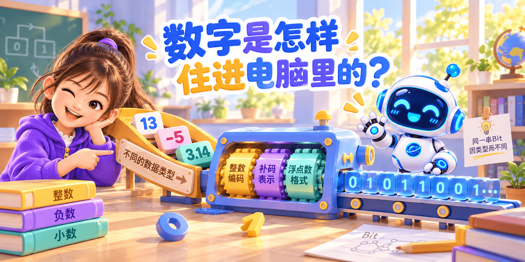 数字是怎样住进电脑里的？ Banner
