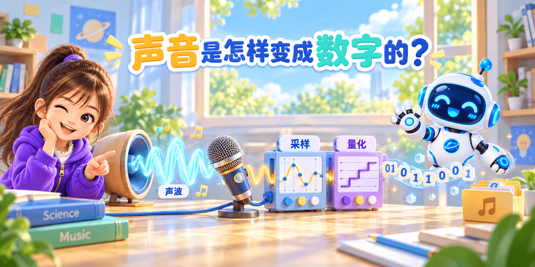 声音是怎样变成数字的？ Banner