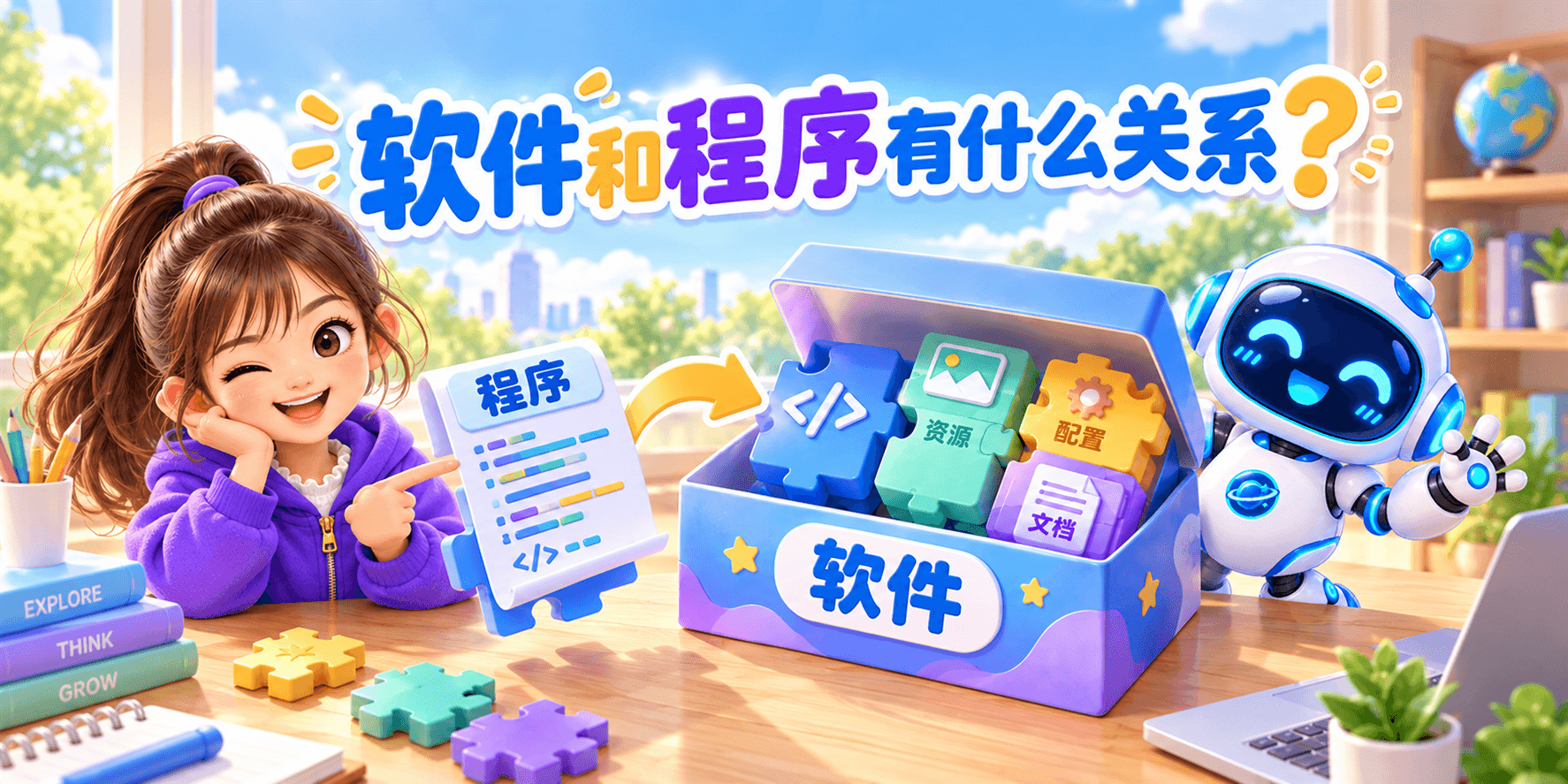 软件和程序有什么关系？ Banner