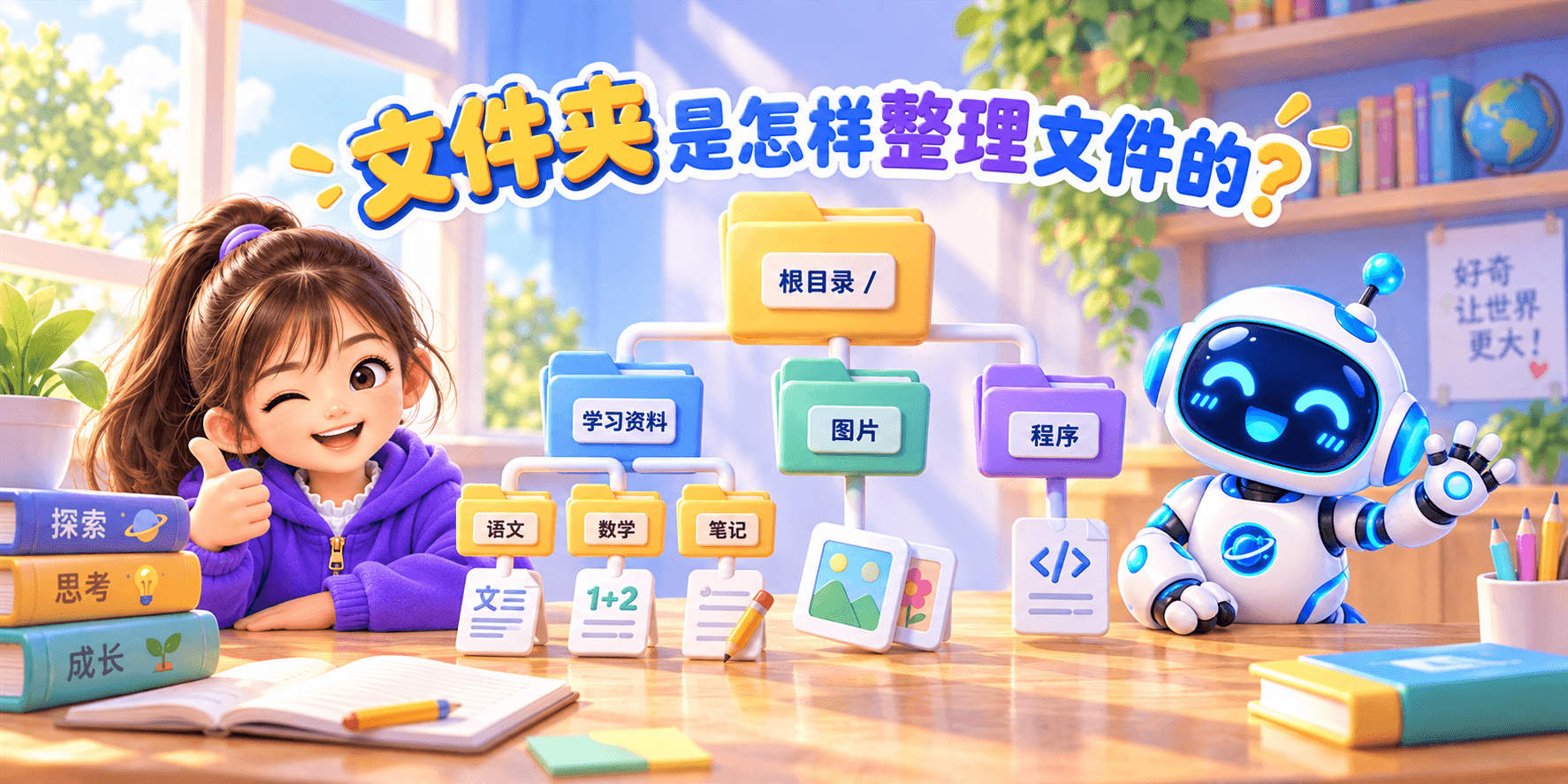文件夹是怎样整理文件的？ Banner