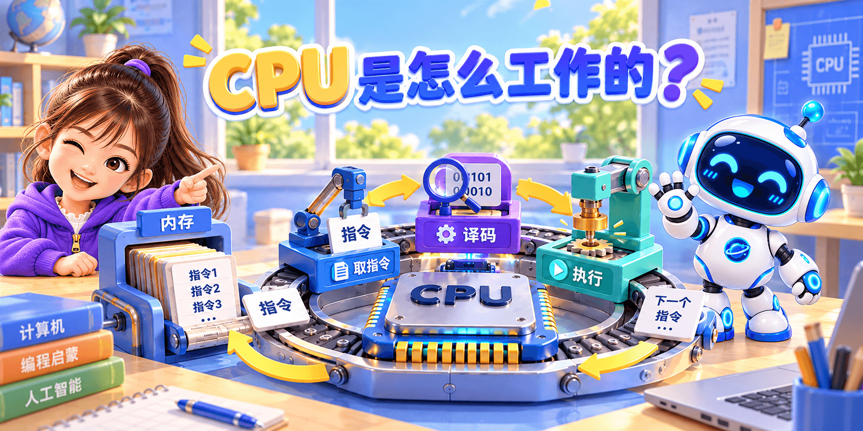 CPU 是怎么工作的？ Banner