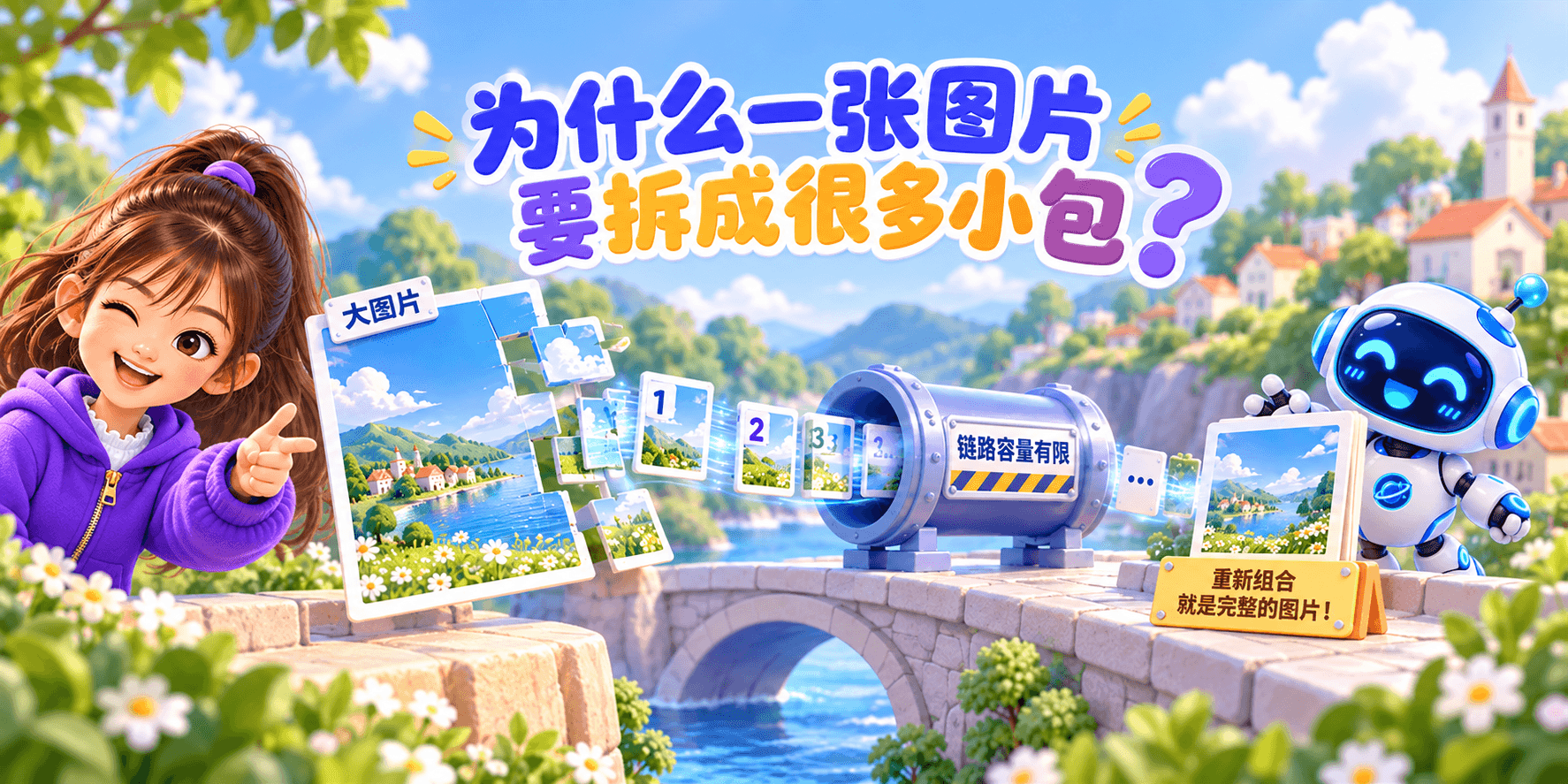 为什么一张图片要拆成很多小包？ Banner