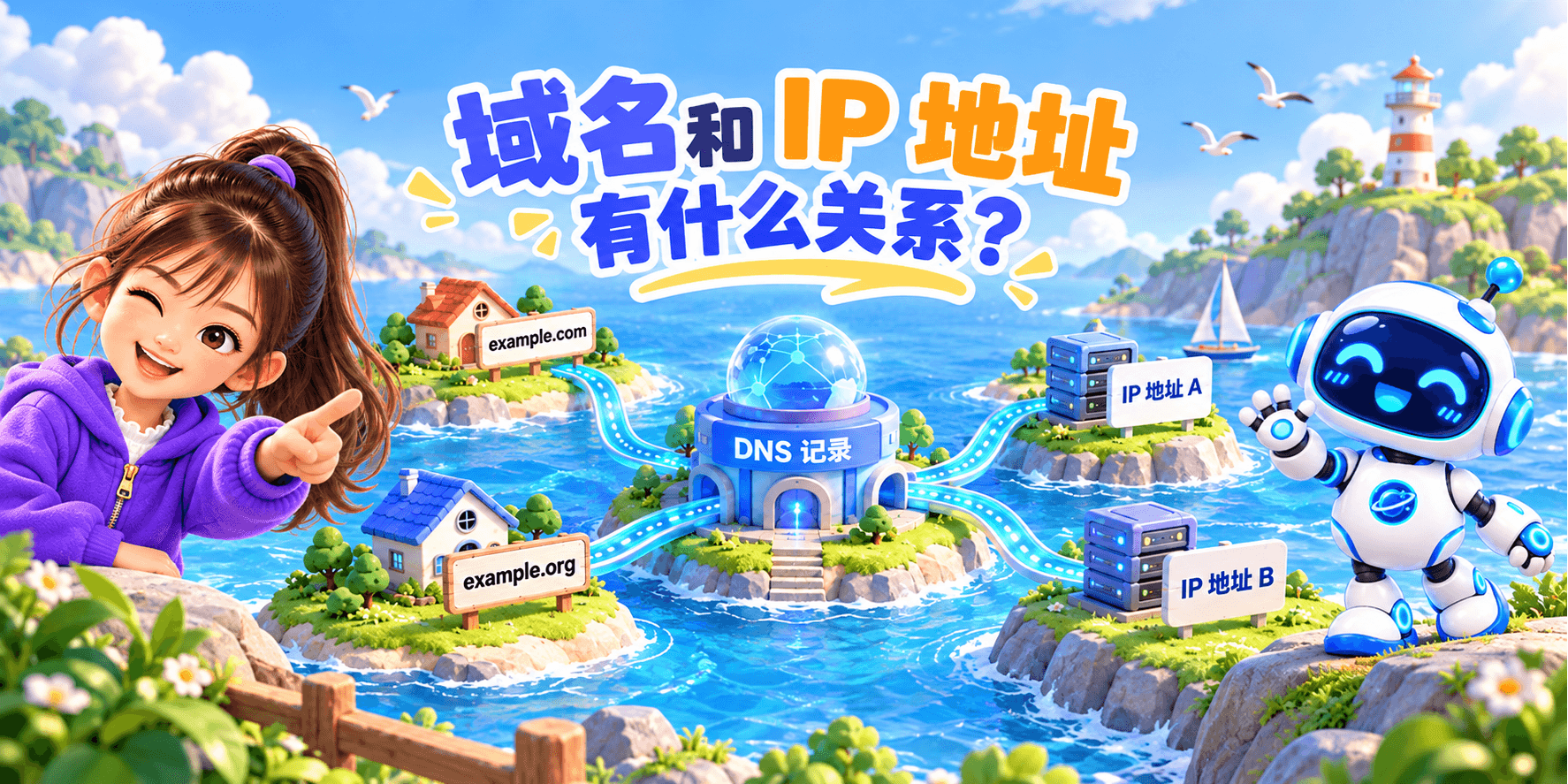 域名和 IP 地址有什么关系？ Banner