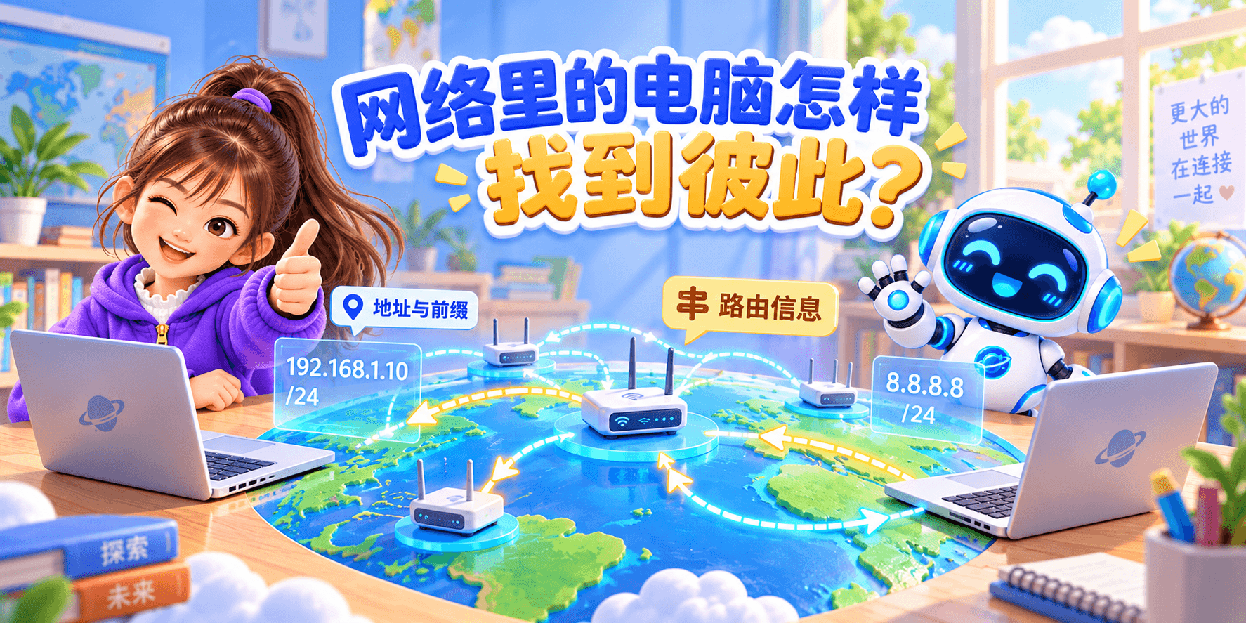 网络里的电脑怎样找到彼此？ Banner