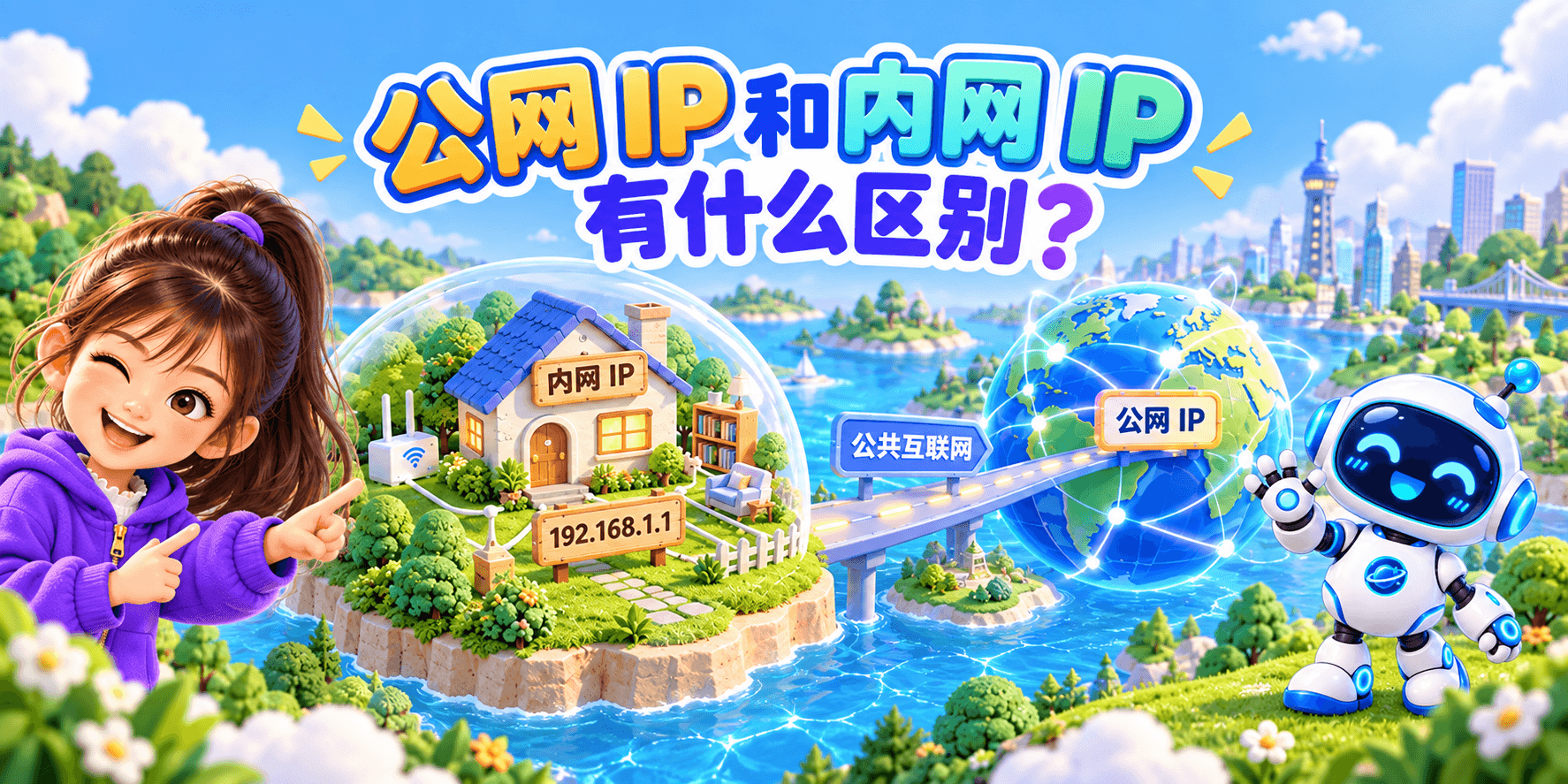 公网 IP 和内网 IP 有什么区别？ Banner