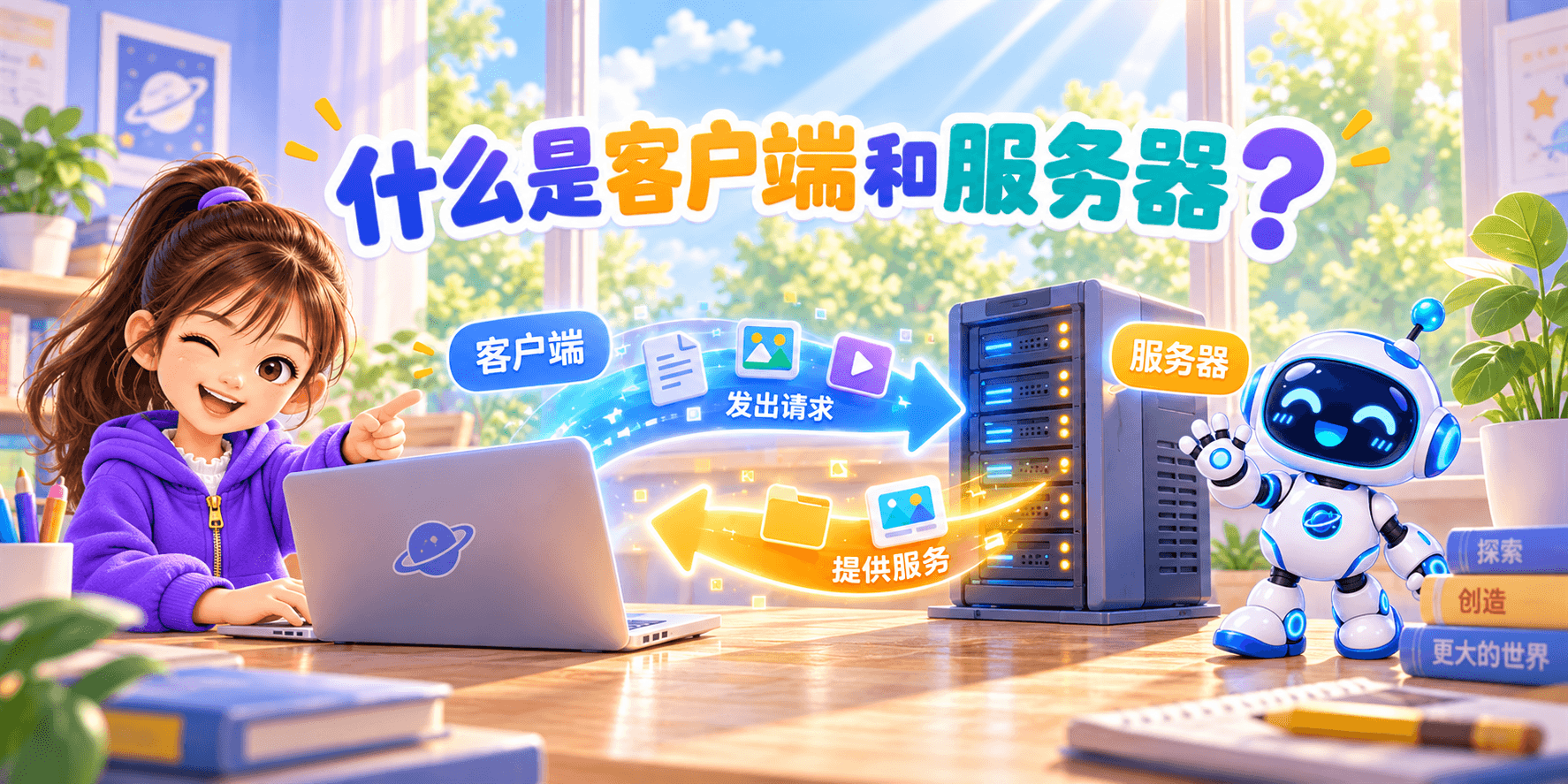 什么是客户端和服务器？ Banner