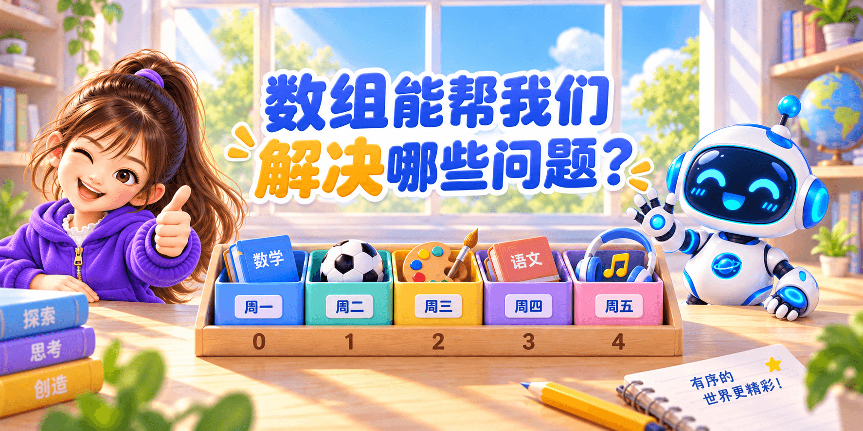 数组能帮我们解决哪些问题？ Banner