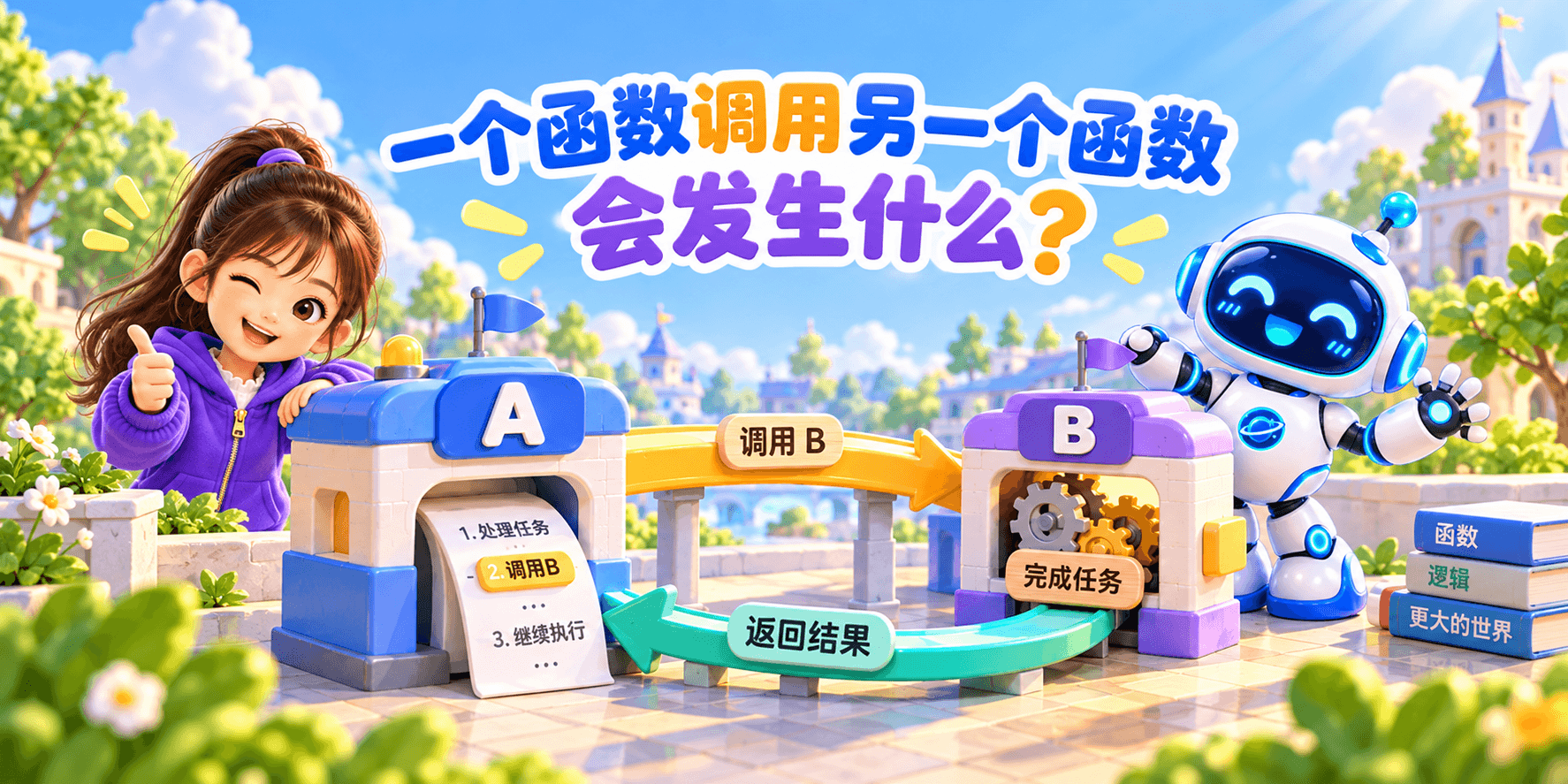 一个函数调用另一个函数会发生什么？ Banner