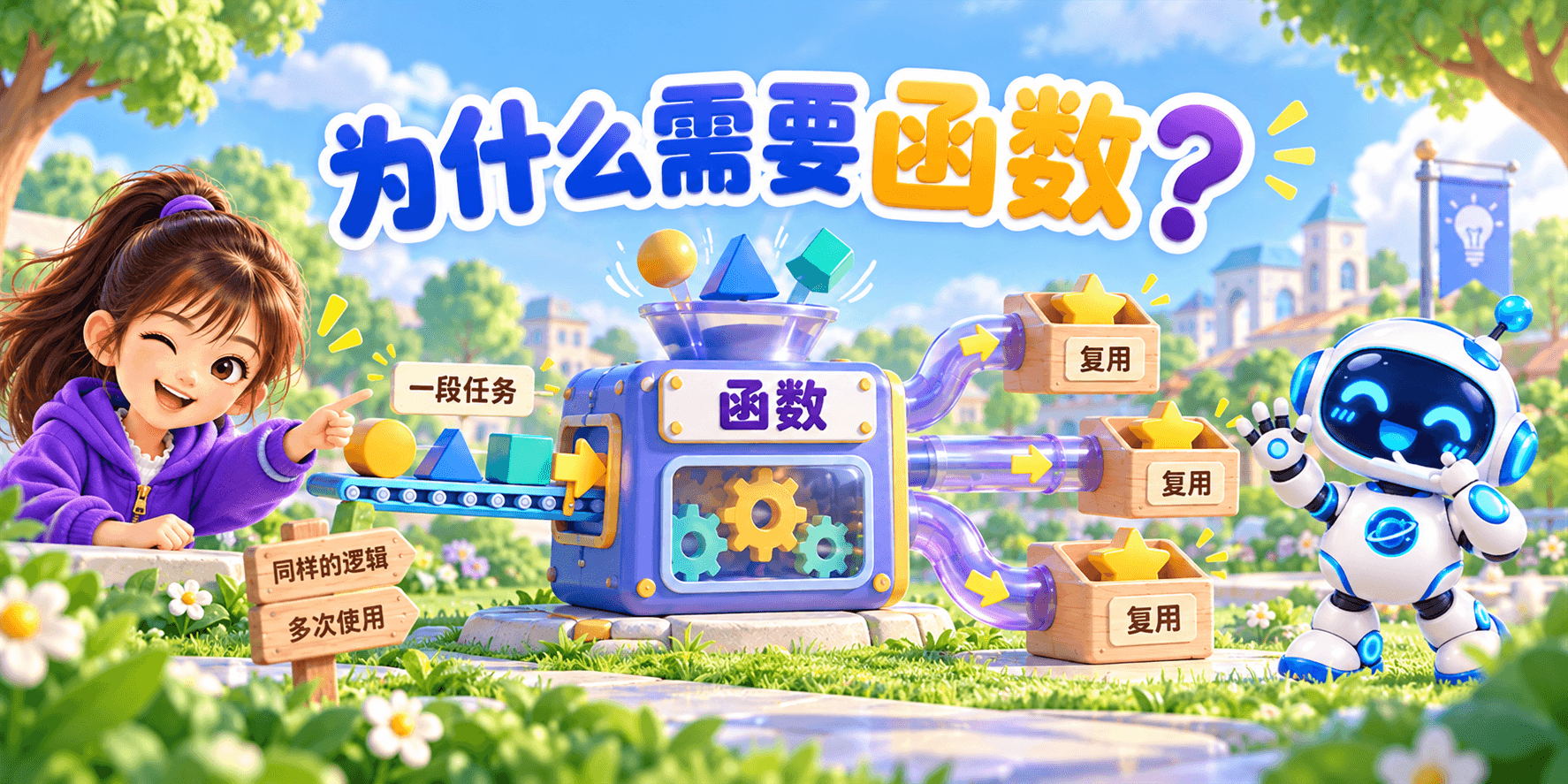 为什么需要函数？ Banner