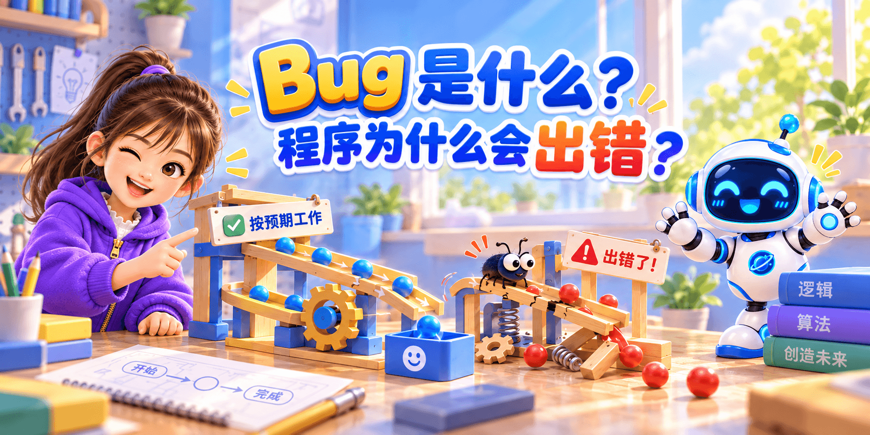 Bug 是什么？程序为什么会出错？ Banner