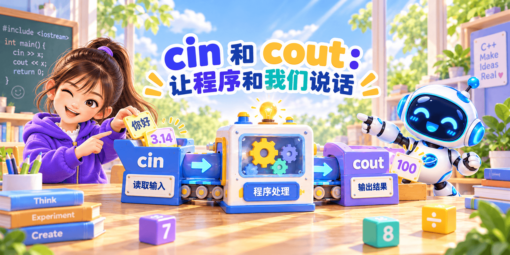 cin 和 cout：让程序和我们说话 Banner