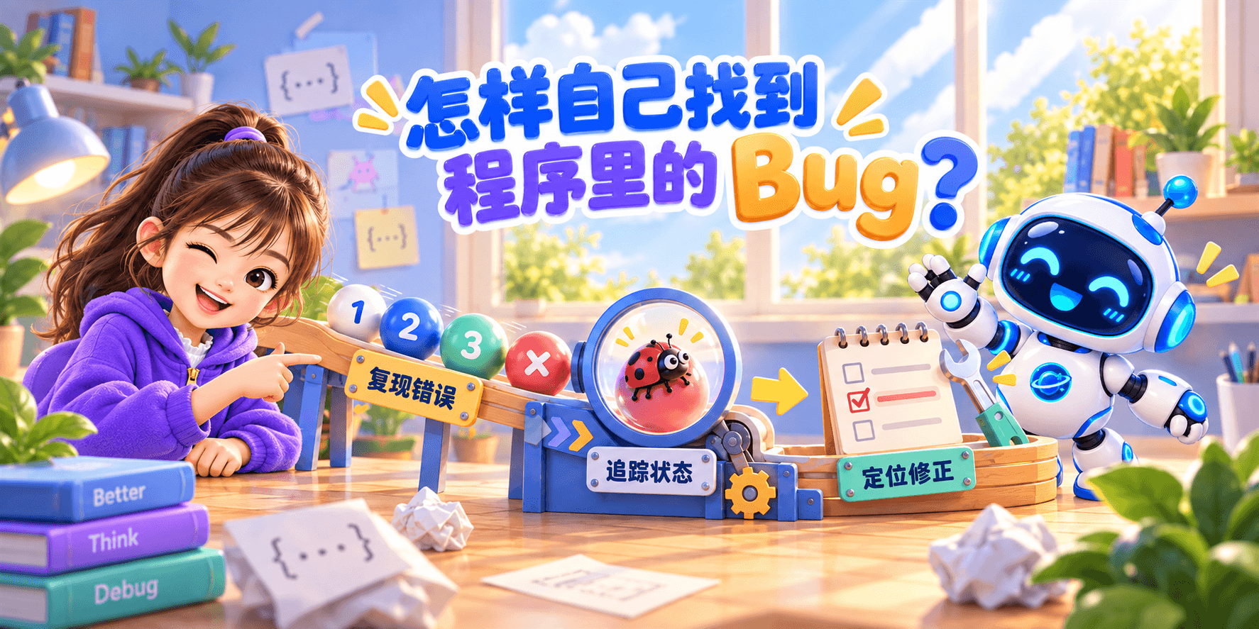怎样自己找到程序里的 Bug？ Banner