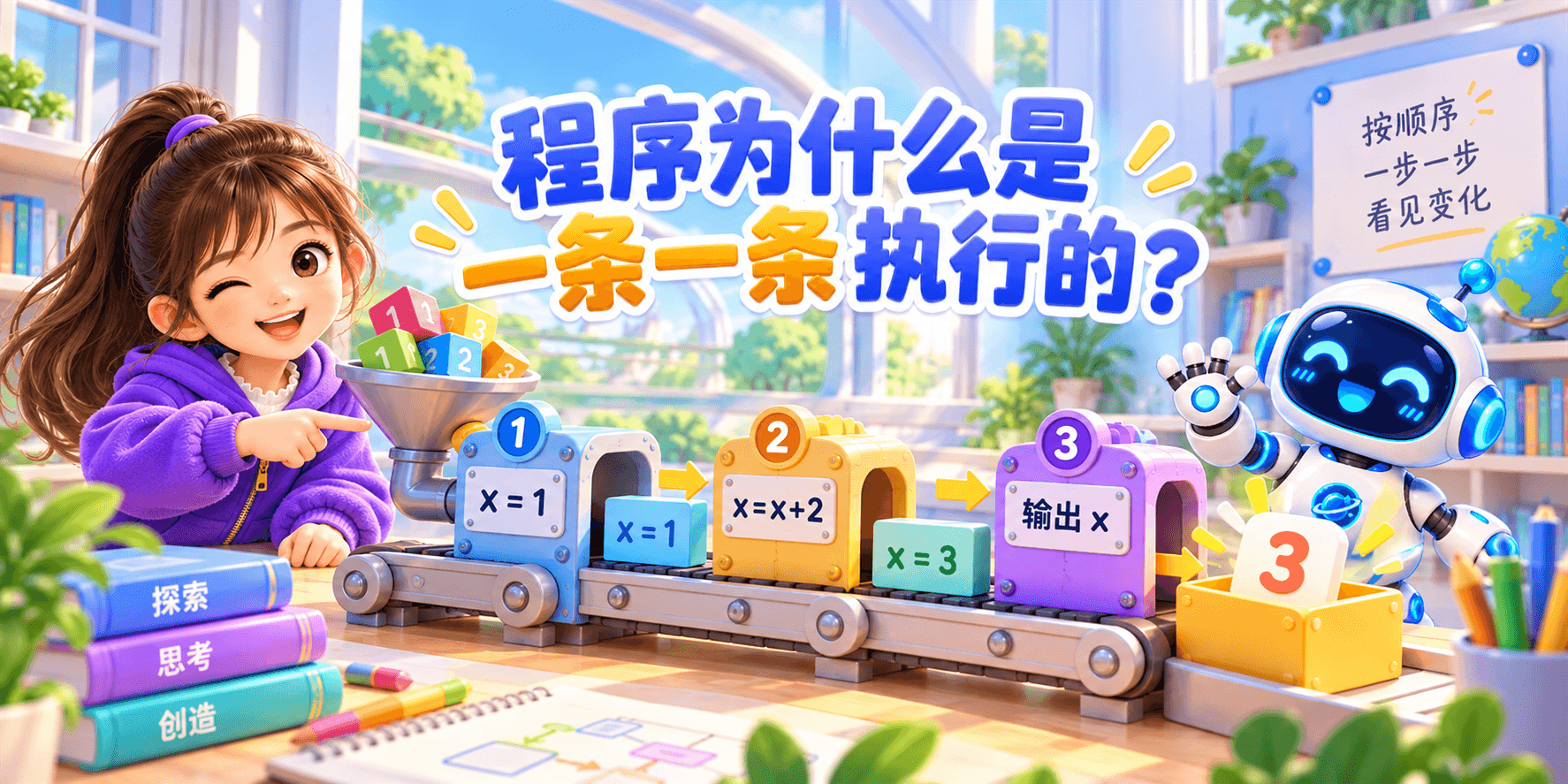 程序为什么是一条一条执行的？ Banner