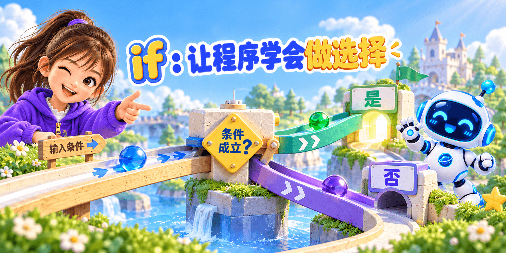if：让程序学会做选择 Banner