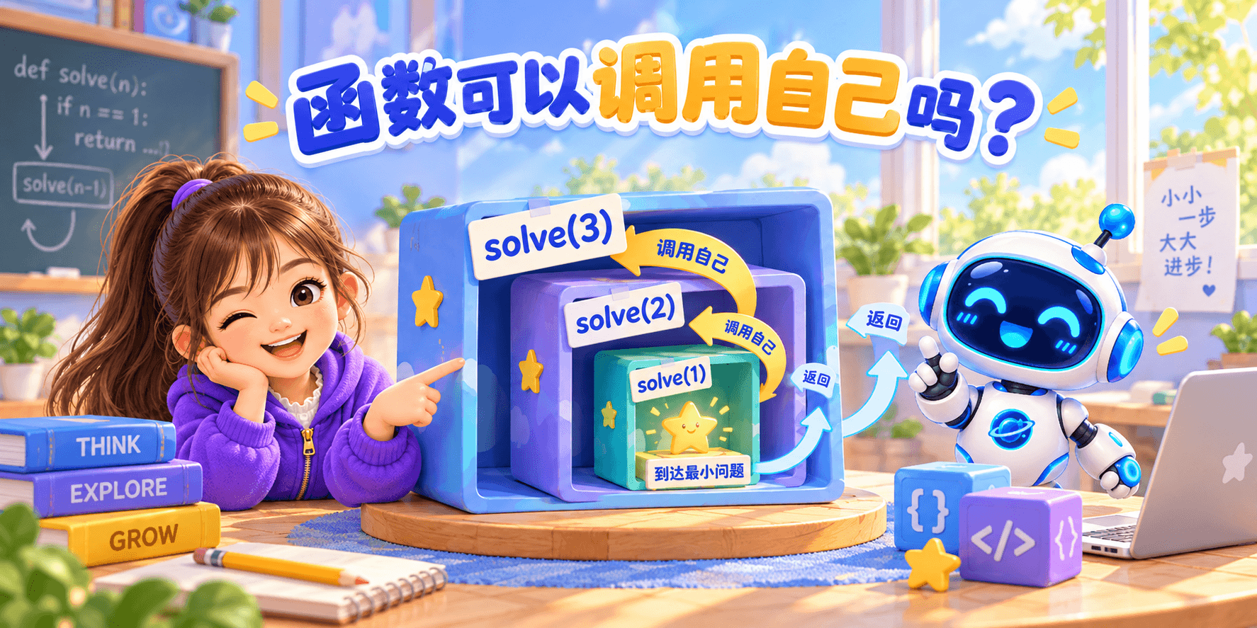 函数可以调用自己吗？ Banner