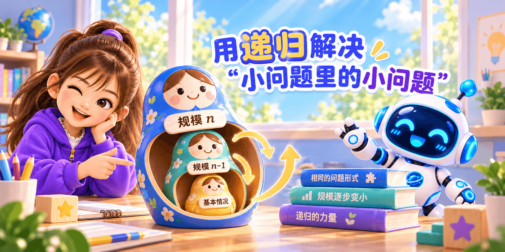 用递归解决“小问题里的小问题” Banner