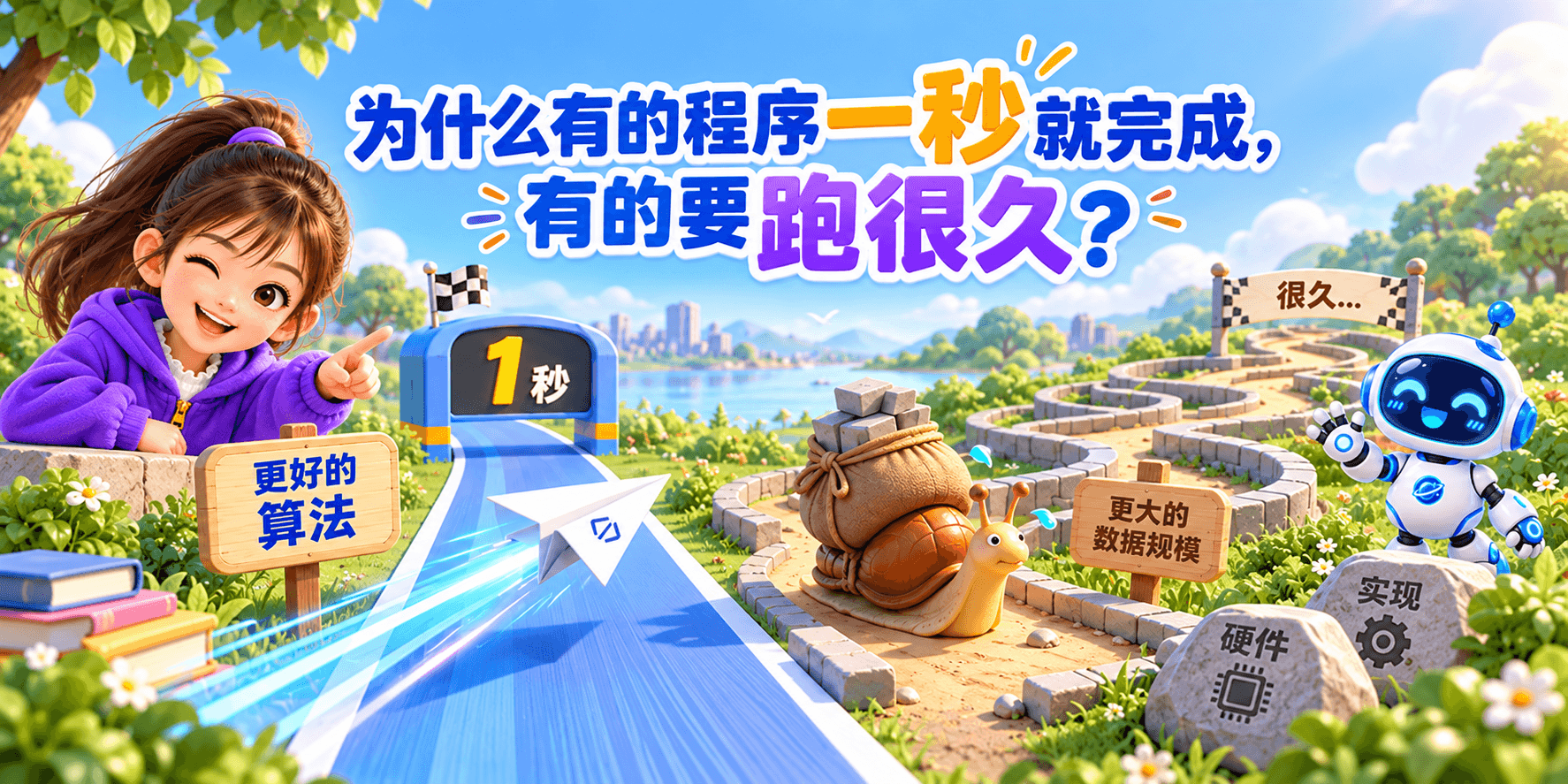 为什么有的程序一秒就完成，有的要跑很久？ Banner