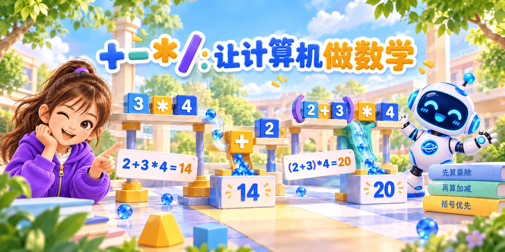 + - * /：让计算机做数学 Banner