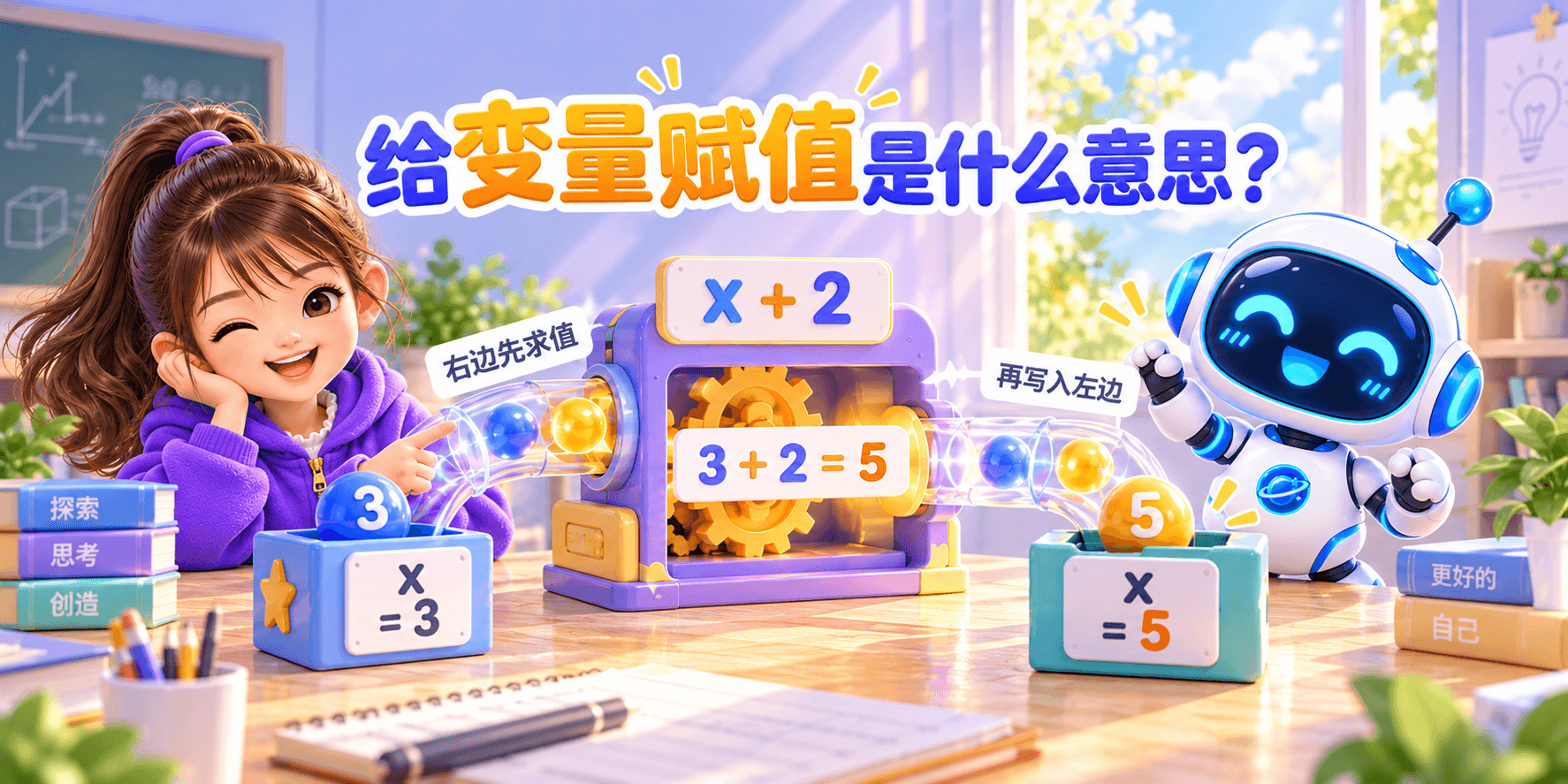 给变量赋值是什么意思？ Banner