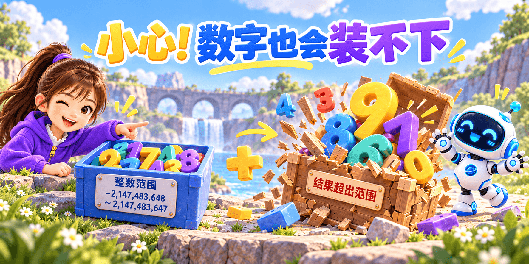 小心！数字也会装不下 Banner
