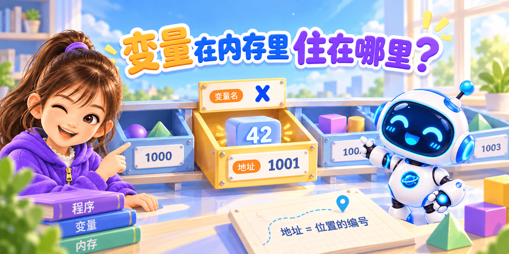 变量在内存里住在哪里？ Banner